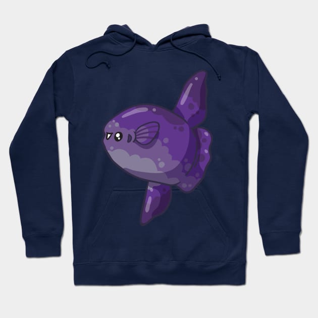 Ocean Sunfish Hoodie by bytesizetreasure